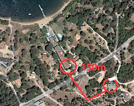 Exclusive Suite 150 meters from the main building