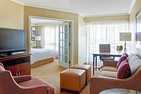 One-Bedroom Suite with Sofa Bed and Partial Bay View