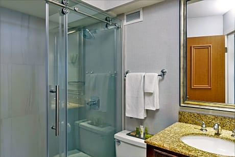 1 King Mobility Accessible W/ Roll In Shower