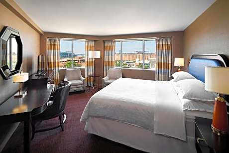 Deluxe, Guest room, 1 King, City view