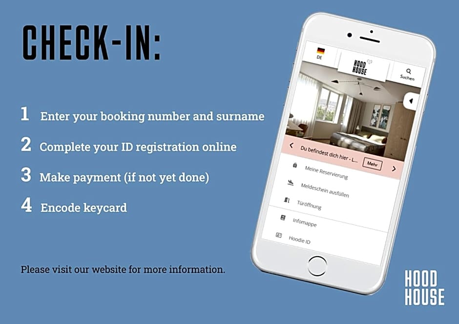 Hood House Kassel - volldigitales Serviced Apartment