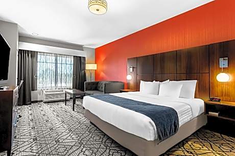 King Room with Roll-In Shower - Disability Access