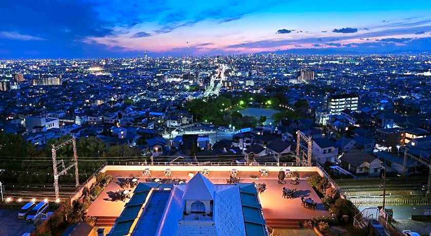 Hotel Seiryu Japanese Spa inn with spectacular view in Osaka