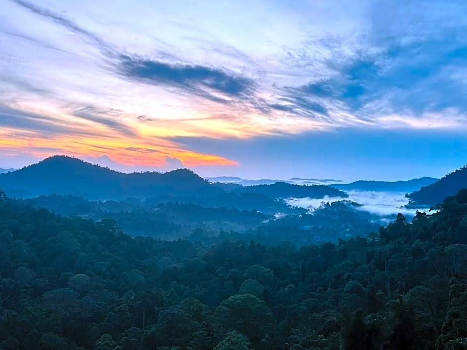 High Level Floor -- The Retreat Mountain & Sunrise view, Hilltop Hotel Apartment in Cameron Highlands