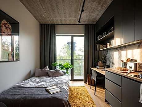 Studio with Balcony