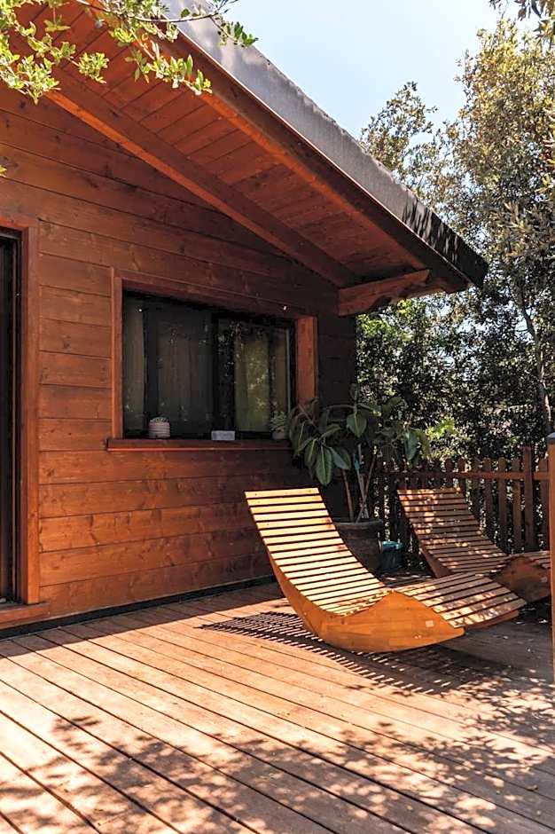 Mini spa in chalet bosco e trullo