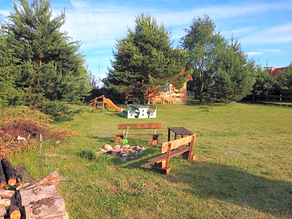 Domek nad jeziorem Kątno Mazury