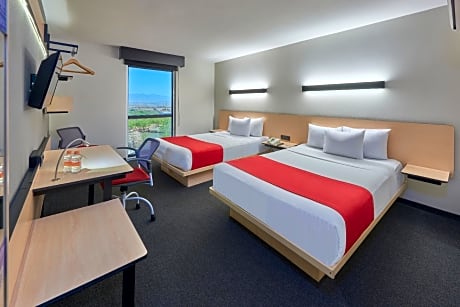 1 Bedroom Suite, 2 Double, Sofa bed