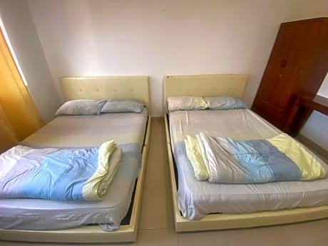 Family Room with Shared Bathroom