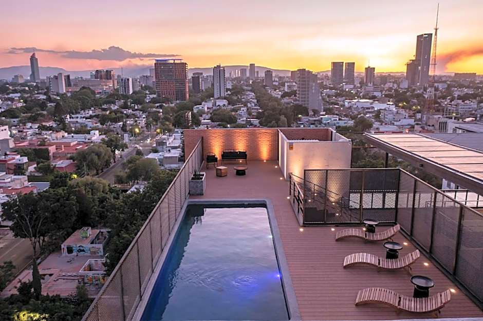 Galeria Flat Rooftop Pool Witgdl