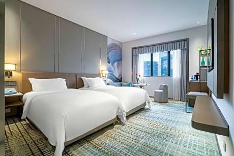 Tower Scene Twin Room