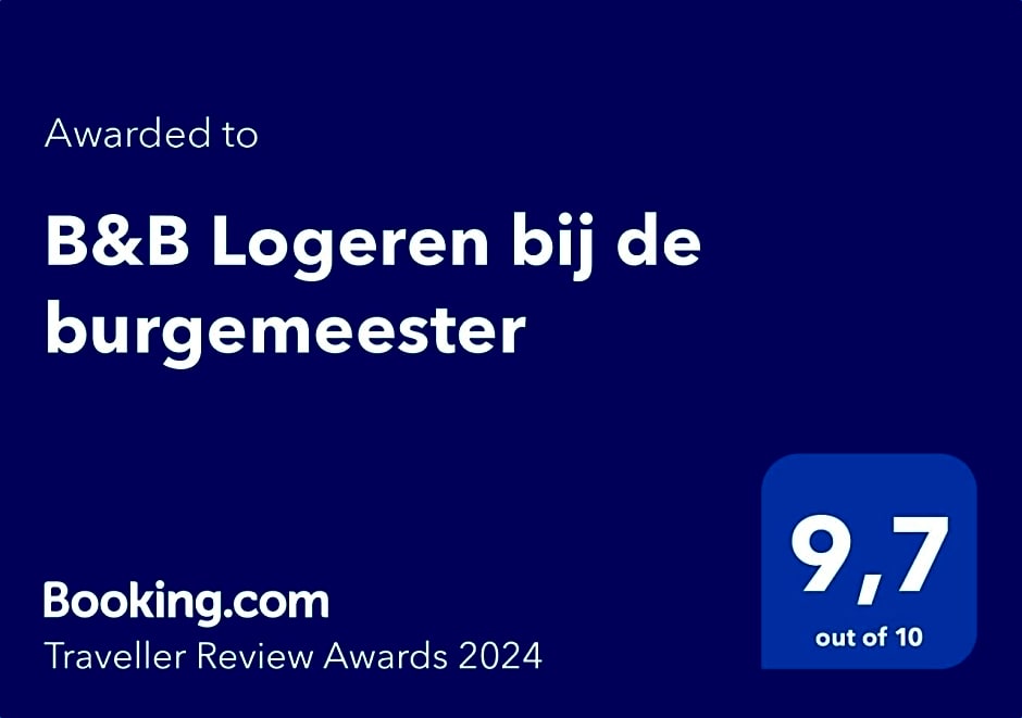 B&B Logeren bij de burgemeester