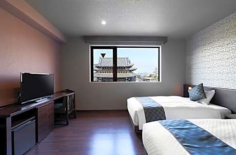 Deluxe Twin Room with Temple View