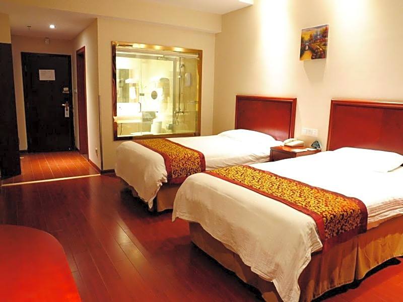 GreenTree Inn Jiangsu Yancheng Dongtai Jianggang Yingbin Road Gangcheng Avenue Business Hotel