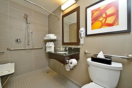 King Room with Roll in Shower - Disability Access