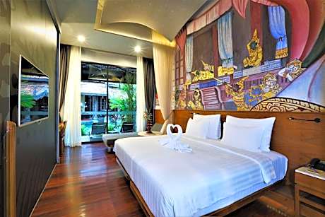 Double or Twin Room with Swimming Pool Access