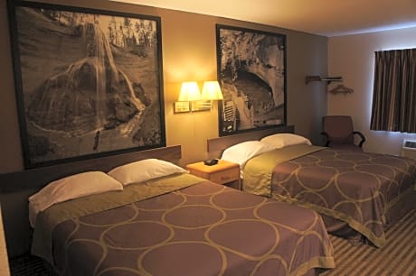Queen Room with Two Queen Beds - Non-Smoking - Pet Friendly