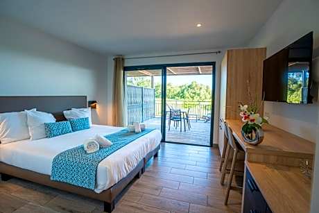 Studio with Air Conditioning and Large Terrace (2 people)