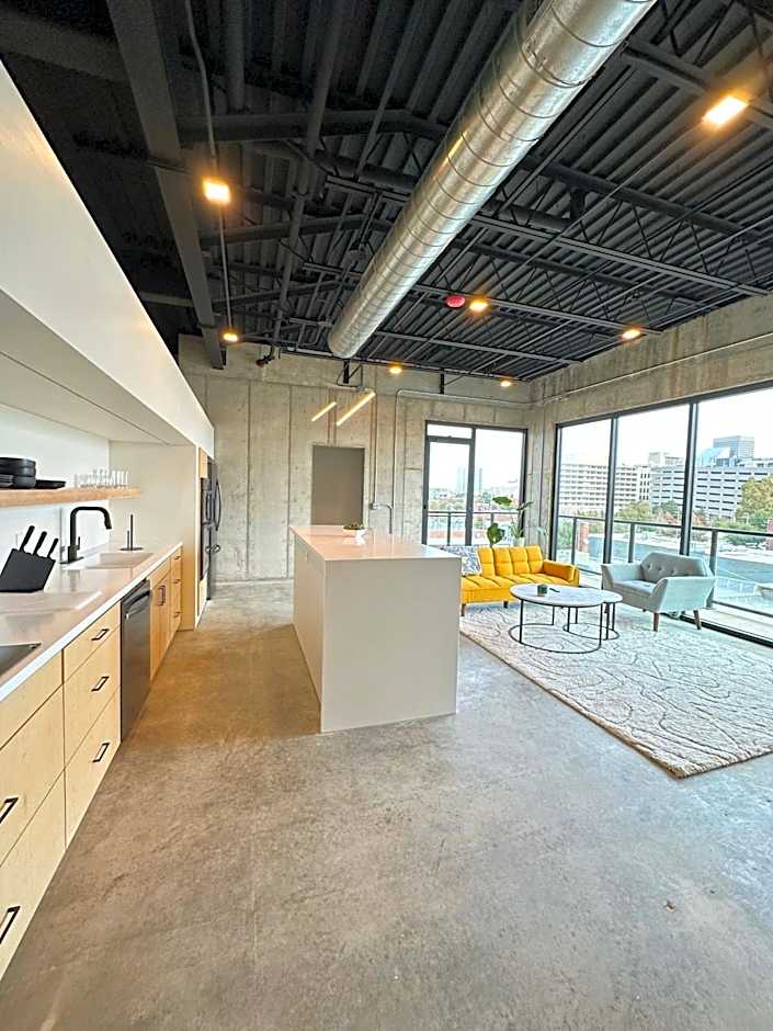 Left Frame Lofts 410, Where luxury meets history