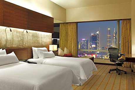 Club lounge access, Guest room, 2 Twins, City view (50sqm)