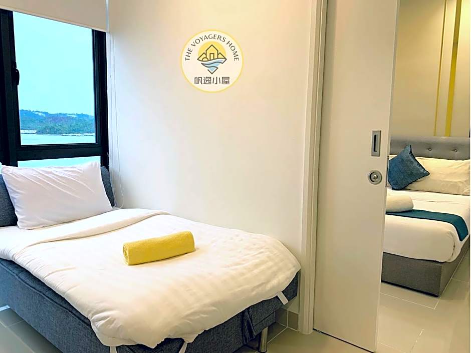 Sea Park LeSu 8 The Shore KK I 1 plus 1 Room 2-5 Pax 홈스테이