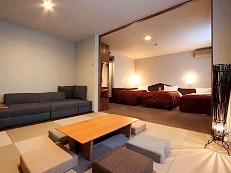 Room with Tatami Area and Private Bathroom