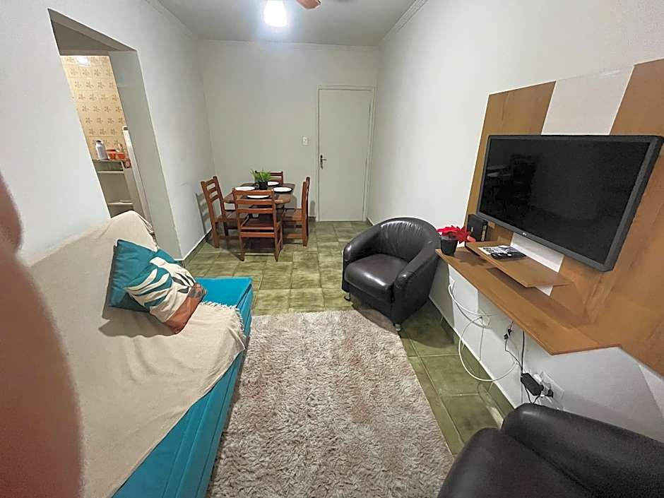 Pé na areia - 1dorm- 5 Hospedes -Garagem - wi fi - próximo a quiosques 7 Bairro Aviação