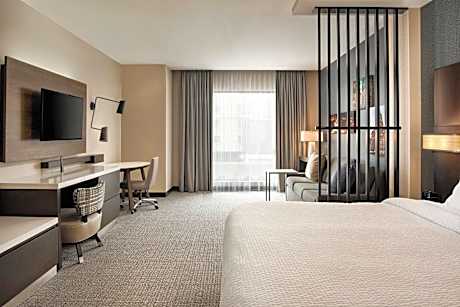 King Studio with Sofa Bed and City View