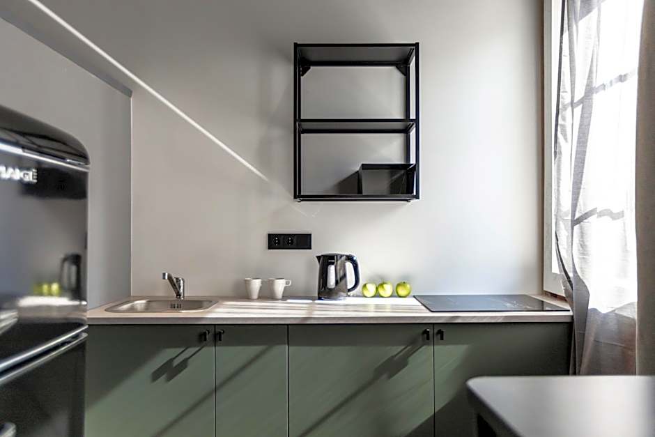Old brick boutique apartments
