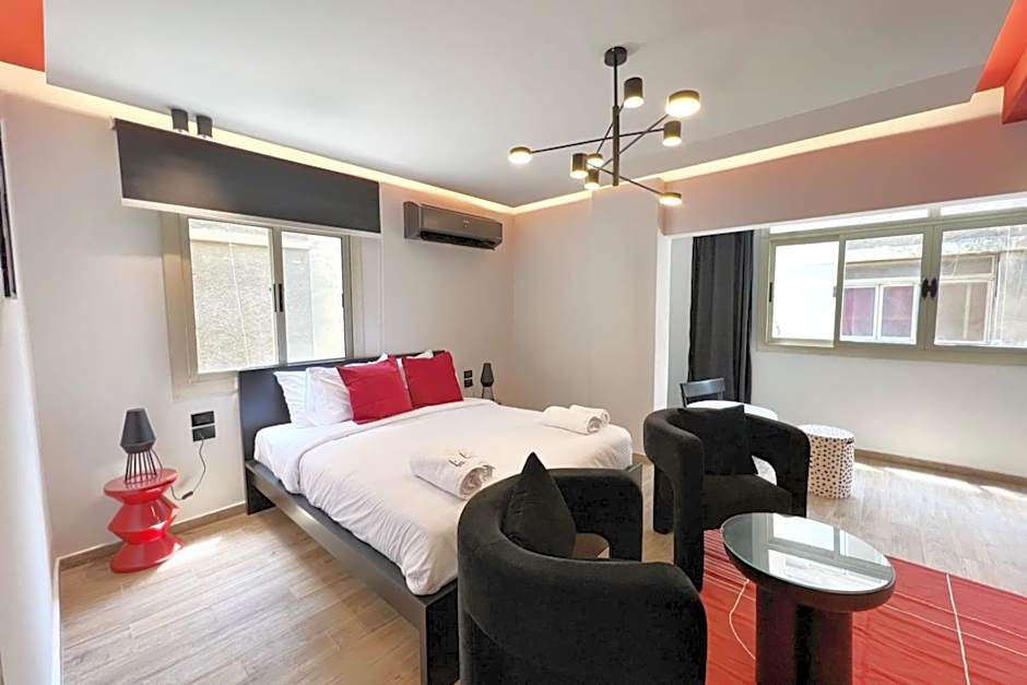 The 2 BDR Scarlet Condo 5 min to CAI Airport