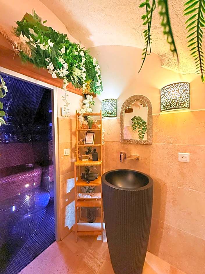 Évasion duo, Suite Atypique privative, Hammam & Balnéo