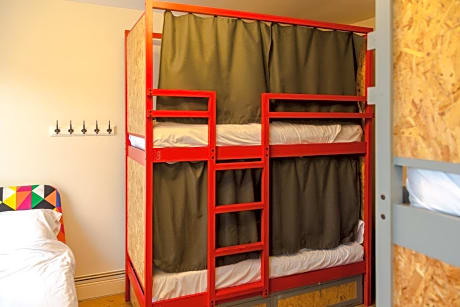 Bed in 4-Bed Mixed Dormitory Room with Shared Facilities