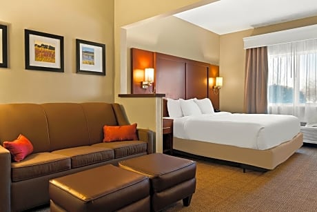 King Suite with Hearing Accessible - Accessible/Non-Smoking