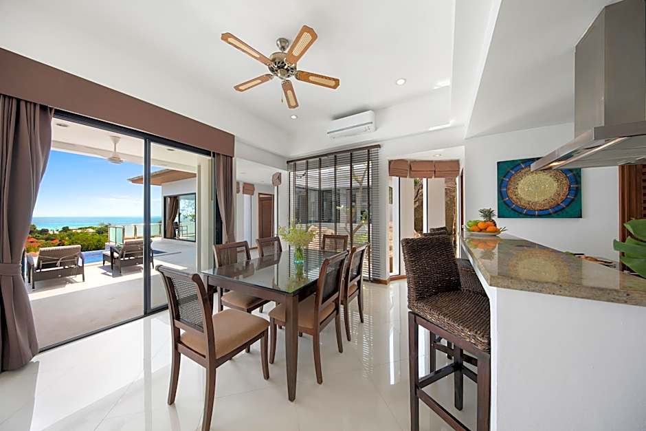 Sunny Banks - Modern Sea View 4 Bed Pool Villa