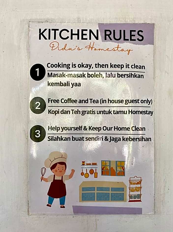 Didu's Homestay Bed & Breakfast