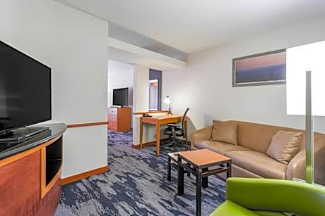 Studio with Two Double Beds and a Sofa