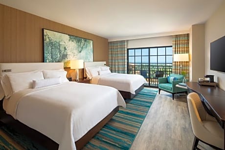 Premium, Guest room, 2 Queen, Coastline view, Balcony