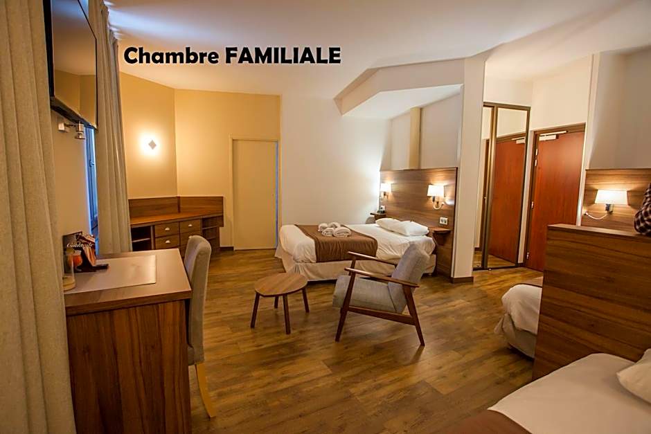 Hôtel Terminus - Pizzeria Pizz'a gogo - salle de sport - face à la gare