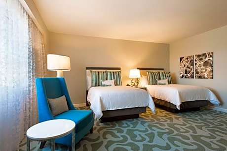 Deluxe Double Room with Two Double Beds - Mobility Access/Non-Smoking