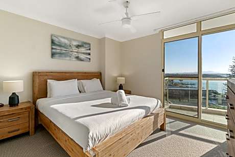 One-Bedroom Apartment with Partial Water View