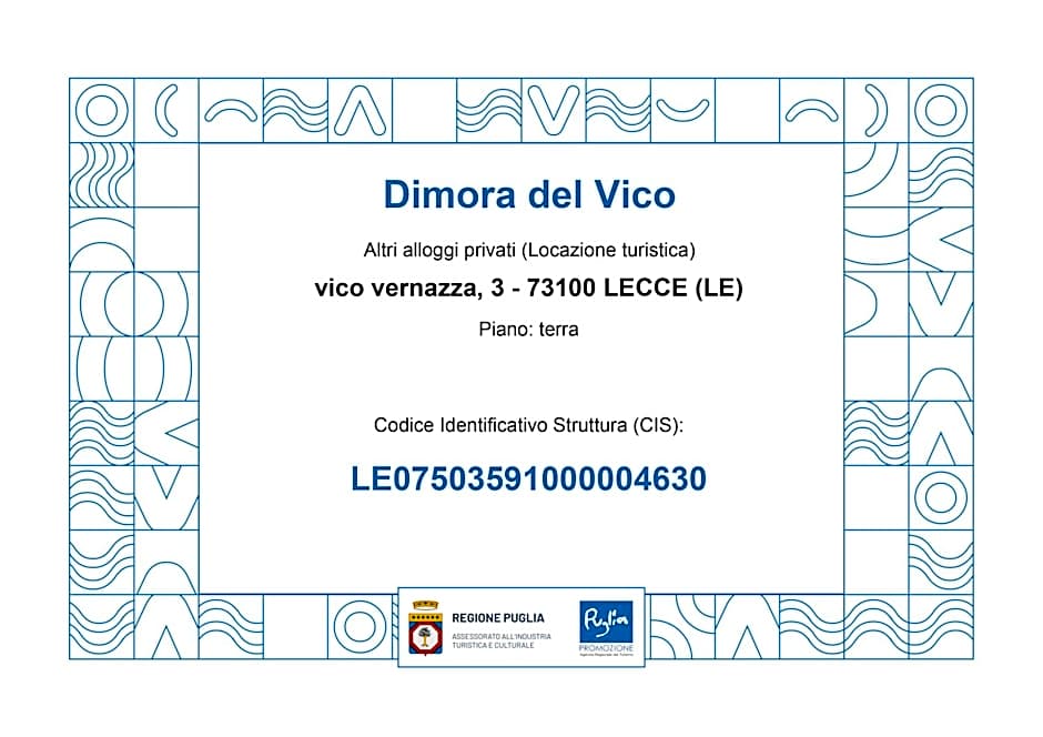 Dimore di Lecce - Il Vico