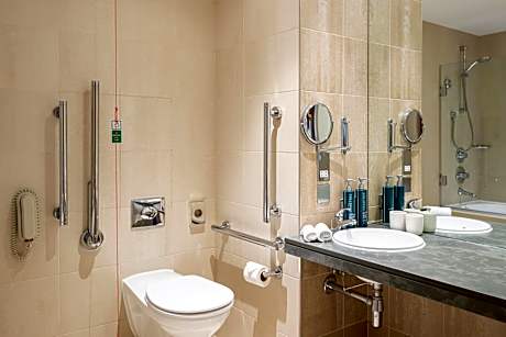 1 Queen Classic Accessible Bath Shower City View