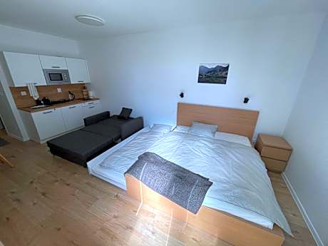 Studio Apartment with One Double Bed