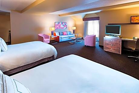 Queen Room with Two Queen Beds and Sofa Bed