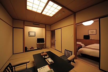 Twin Room with Tatami Area and Terrace - Tsukishiro
