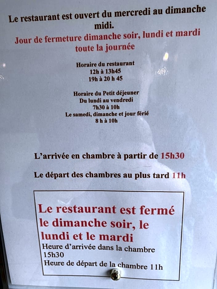 Hostellerie de Pavillon Saint-Hubert