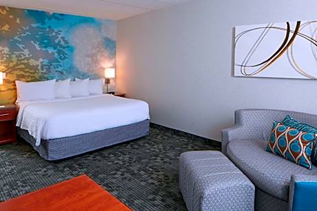 King Room with Roll-In Shower - Mobility Access/Hearing Accessible