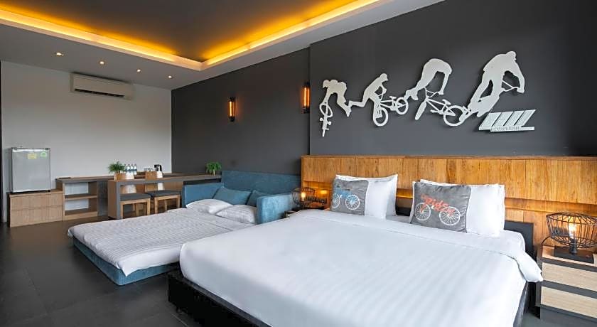 The VELO'S hotel and BMX pump track