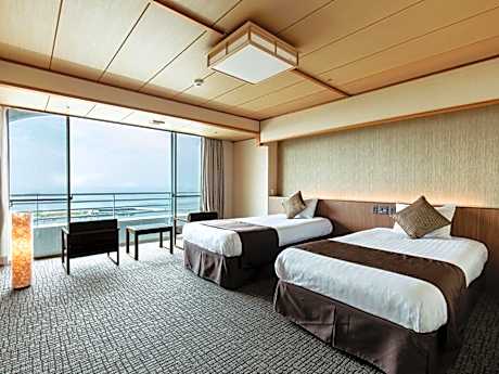 Comfort Twin Room with Sea View with Shower Room - Non-Smoking