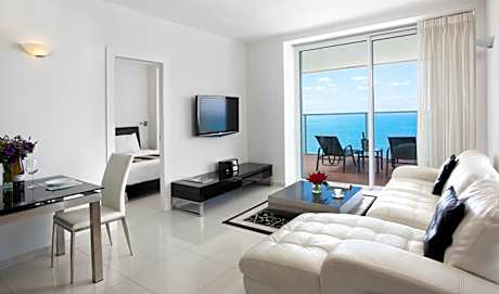 Deluxe Duplex Suite with Balcony and Sea View